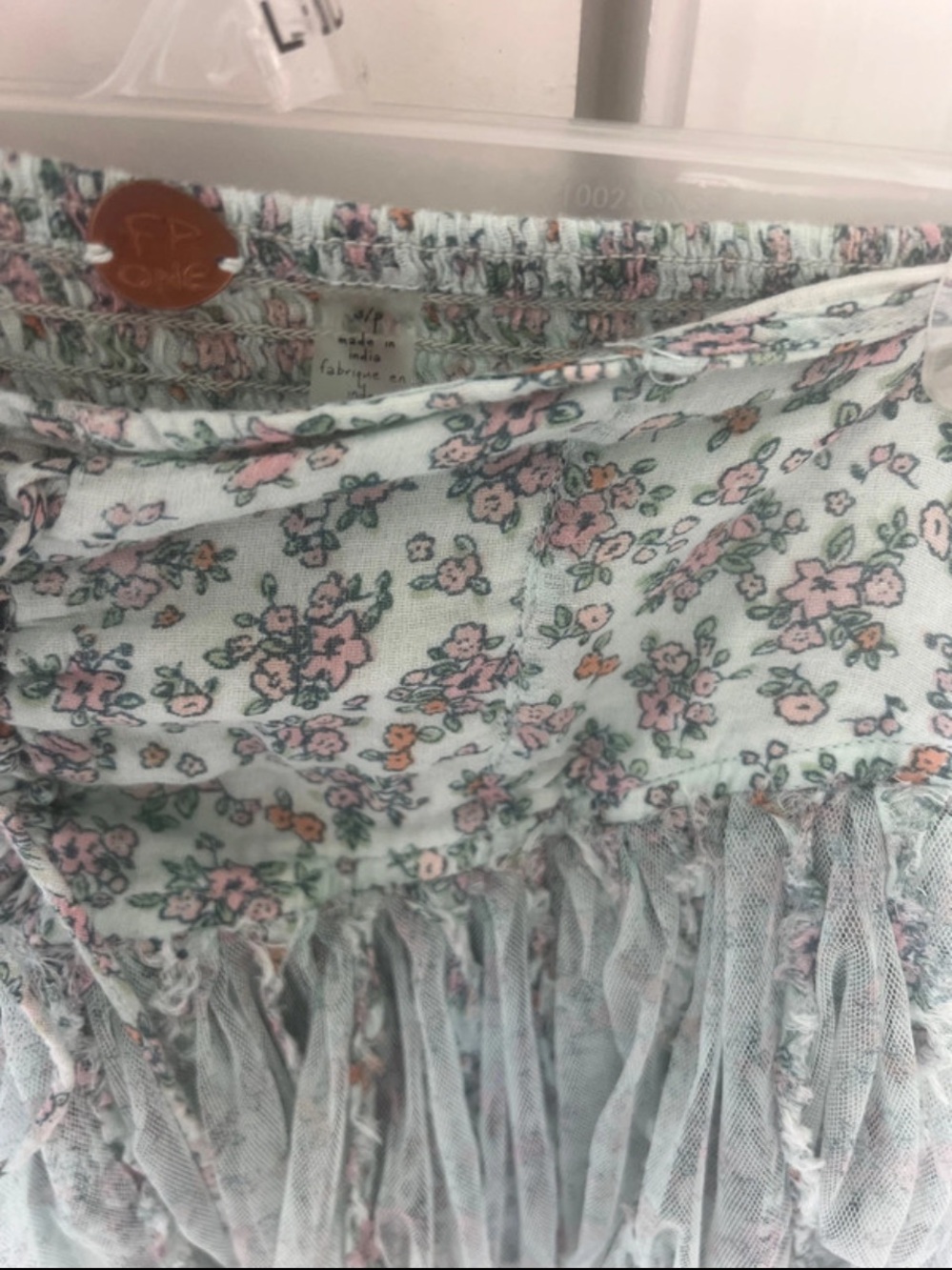 Free People Women’s Tulle Mini Skirt - Picture 3 of 4